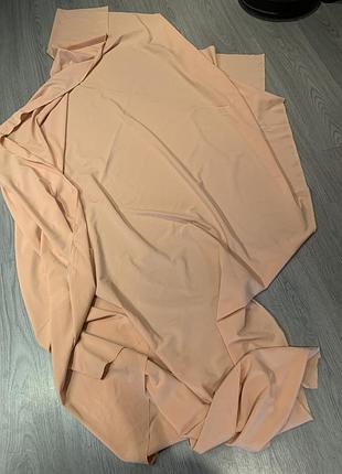 Отрез ткани персиковый 203х150 размер