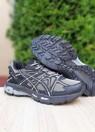 Кроссовки asics gel kahana 8 белые с черным