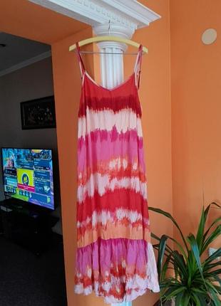 Платтье сарафан натуральний