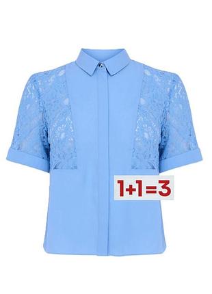 1+1=3 🎁 нова легка мереживна сорочка від warehouse