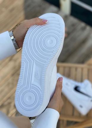 Nike air force high white (мех)	bd кроссовки найк наложенный платёж купить3 фото