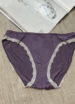 Calvin klein чулові фіолетові трусики крутого бренду