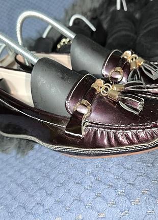 Mixx 38p 24.5 см туфли лак натуральный