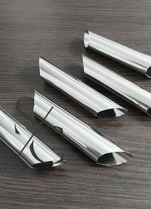 (20шт) набір формочок металевих трубочок "каннолі", форми для випічки печива зі згущеним молоком, якісні форми