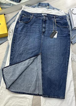 Юбка джинсовая new look
