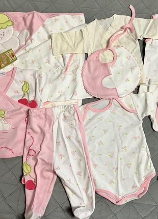 Набір для новонародженої дівчинки tomuycuk bebe 50р