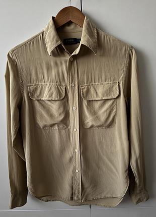 Блуза сорочка polo ralph lauren silk шовк