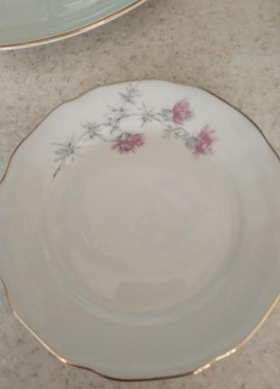 Тарелки фарфор.гдр,чехослователя