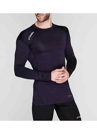 Чоловічий темно-синій  спортивний логонслів від sondico  розмір m реглан рашгард кофта