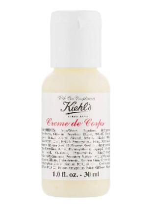 Крем для тела с маслом какао и авокадо kiehl's creme de corps, 30 мл
