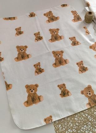 Фланелевые непромокашки, детские пеленки, размер 53*54 (#6059)