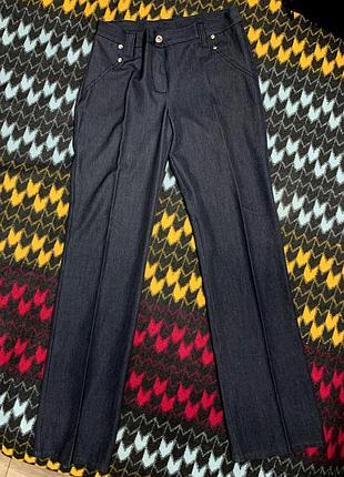 Женские серые классические брюки