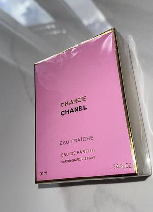 Парфуми chanel chance шлейфові духи оригінал eau fraiche