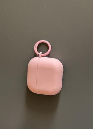 Чохол airpods 4 case тонкий рожевий
