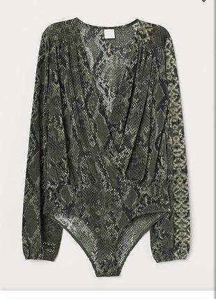 Боді блуза h&m