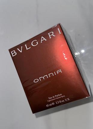 Парфуми bulgari omnia 🔥шлейфові духи оригінал 65 ml
