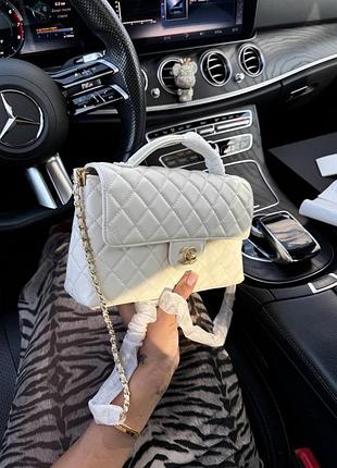 Жіноча біла сумка 4