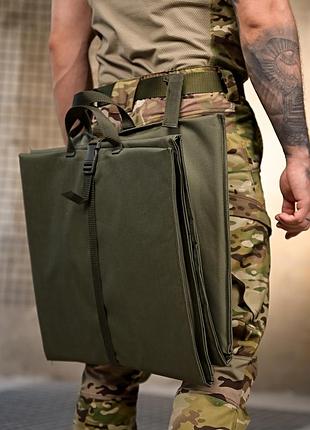 Каремат складной 4-х секционное масло / туристический коврик раскладной / стрелецкий коврик