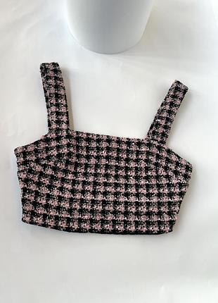 Твидовий  топ primark