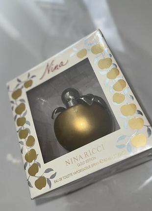 Парфуми nina ricci gold edition 🔥шлейфові духи оригінал 100 ml
