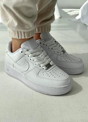 Кроссовки nike air force 1 white lux