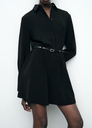 Сукня з поясом zara