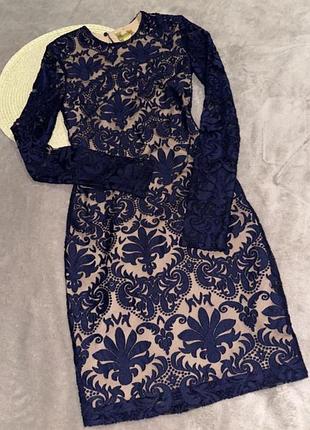 Hm новое мини платье спинка голое