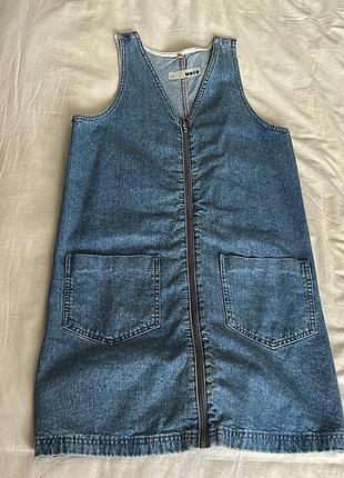 Джинсовый сарафан