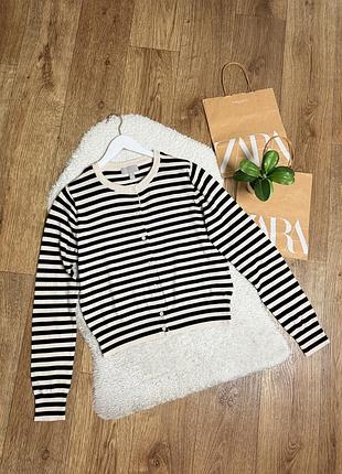 Кардиган у смужку h&m