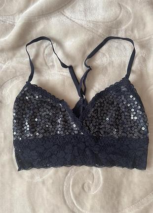 Топ бралет з паєтками