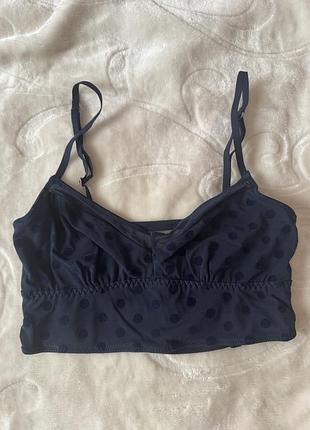 Топ бралет в горошок