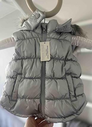 Нова стильна жилетка для дівчинки old navy олд наві  1 рік 12-18-24 міс