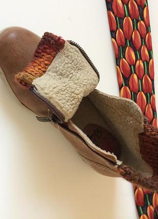 Женские зимние теплые ботинки 42 размер на широкую ногу relife