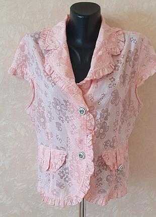 Нарядный легкий пиджак