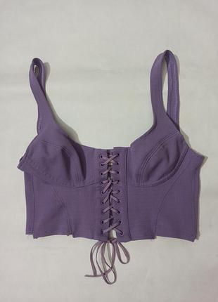 Корсетний топ