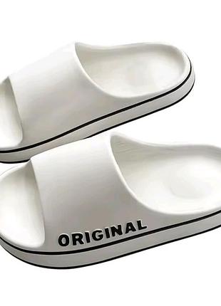 Тапочки/шлепанцы белые original пена eva 38-39 р
