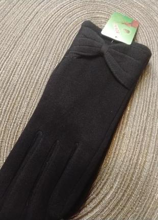 🧤💥женские перчатки. из вязаного трикотажа2 фото