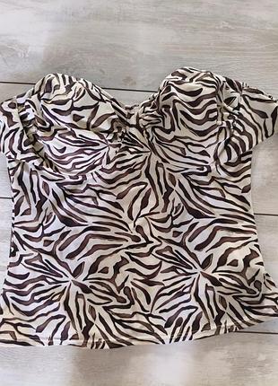 Тигровий купальник туніка, розмір 20