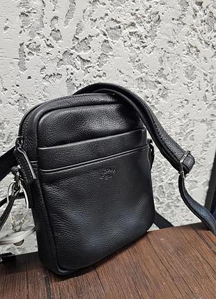 Кожаная мужская сумка katana