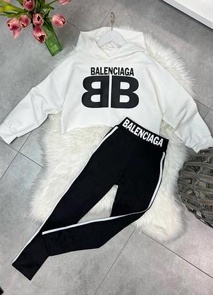 Костюм на девочку: худи и лосины