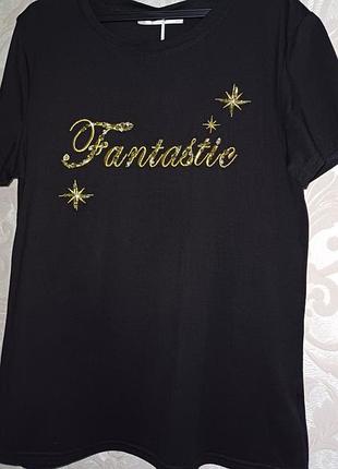 Футболка с камнями, размер м.