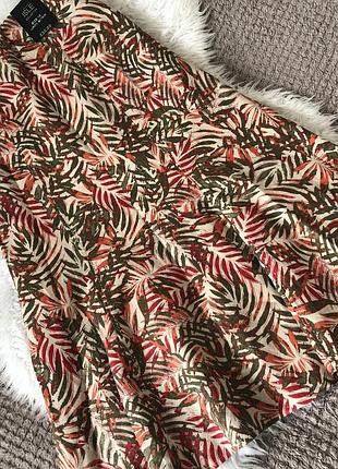 Юбка мидакси из смесового льна isle р.12