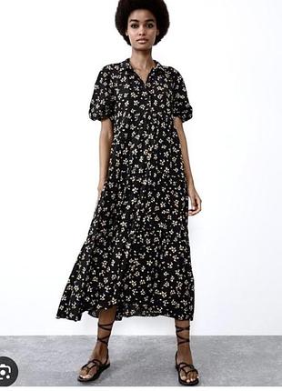 Красивое и стильное платье zara