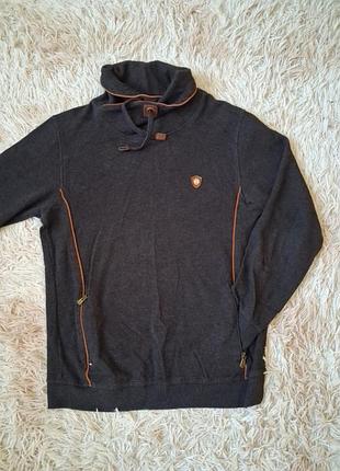 Свитер с карманами