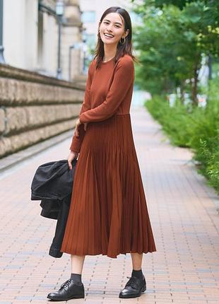 Комбинированное платье uniqlo