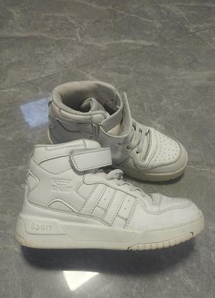 Высокие кеды на девочку