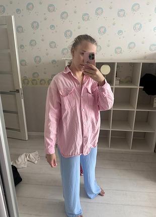 Джинсова  рубашка