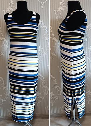 Удлиненное платье сарафан дорого бренда max mara