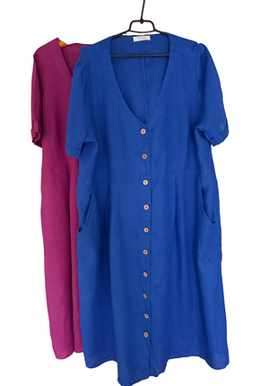 Сукня 💯 льон,нова. 2