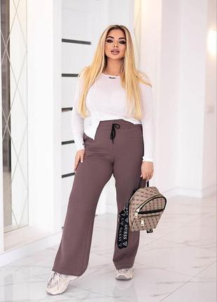 Штани
колір : мокко
розміри:50.52;54.56;58.60